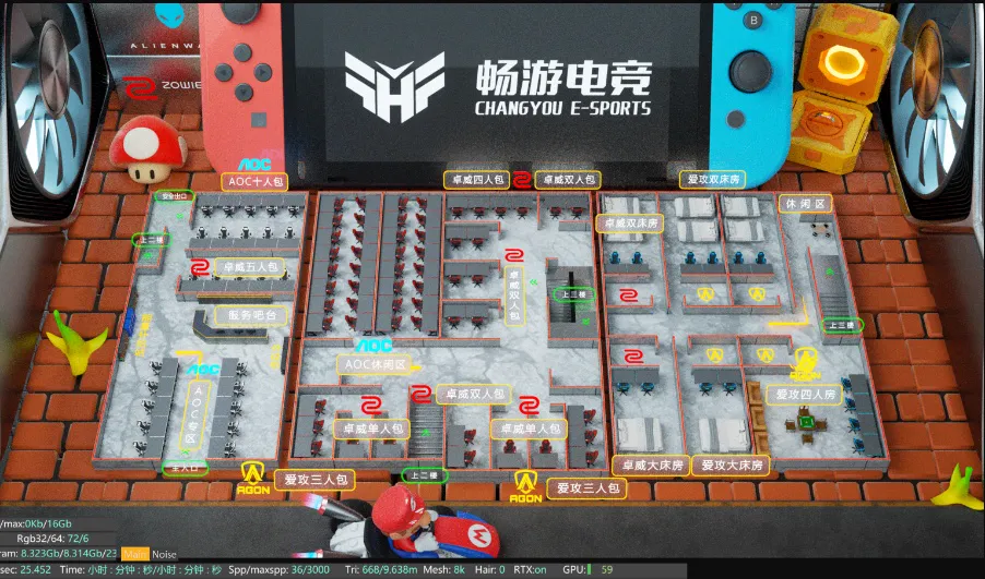 3D机位图