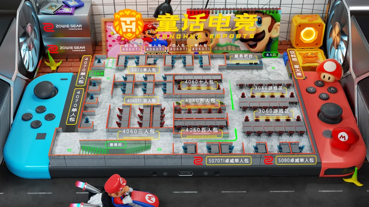 3D机位图