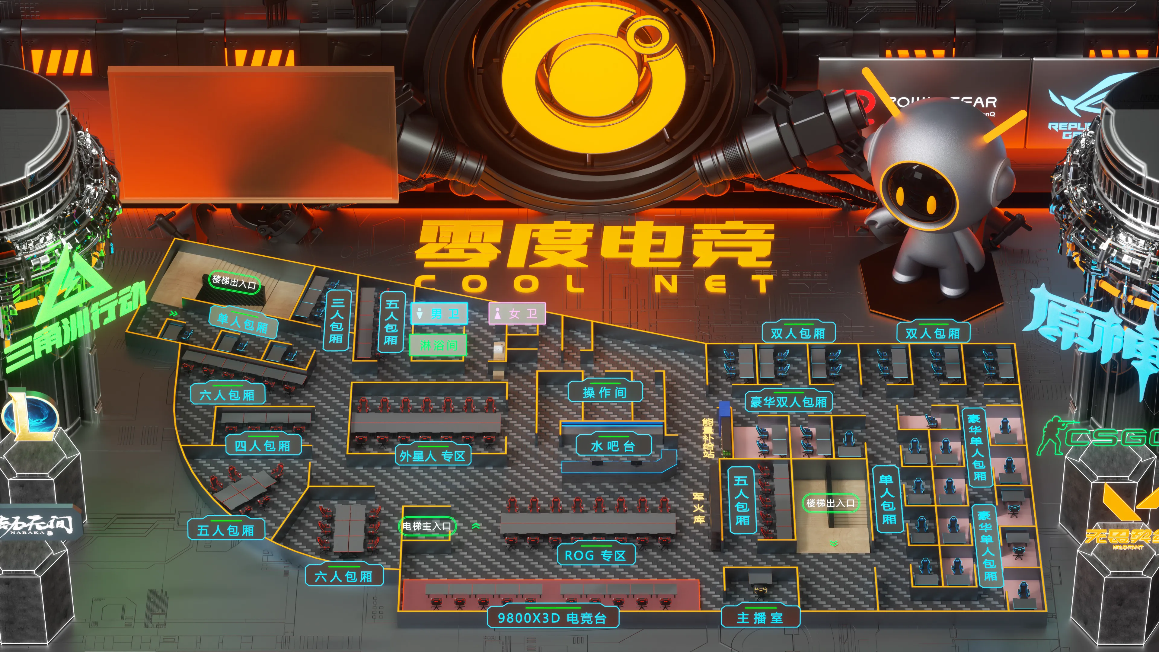 3D机位图