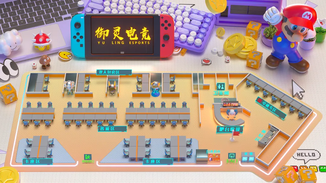 3D机位图
